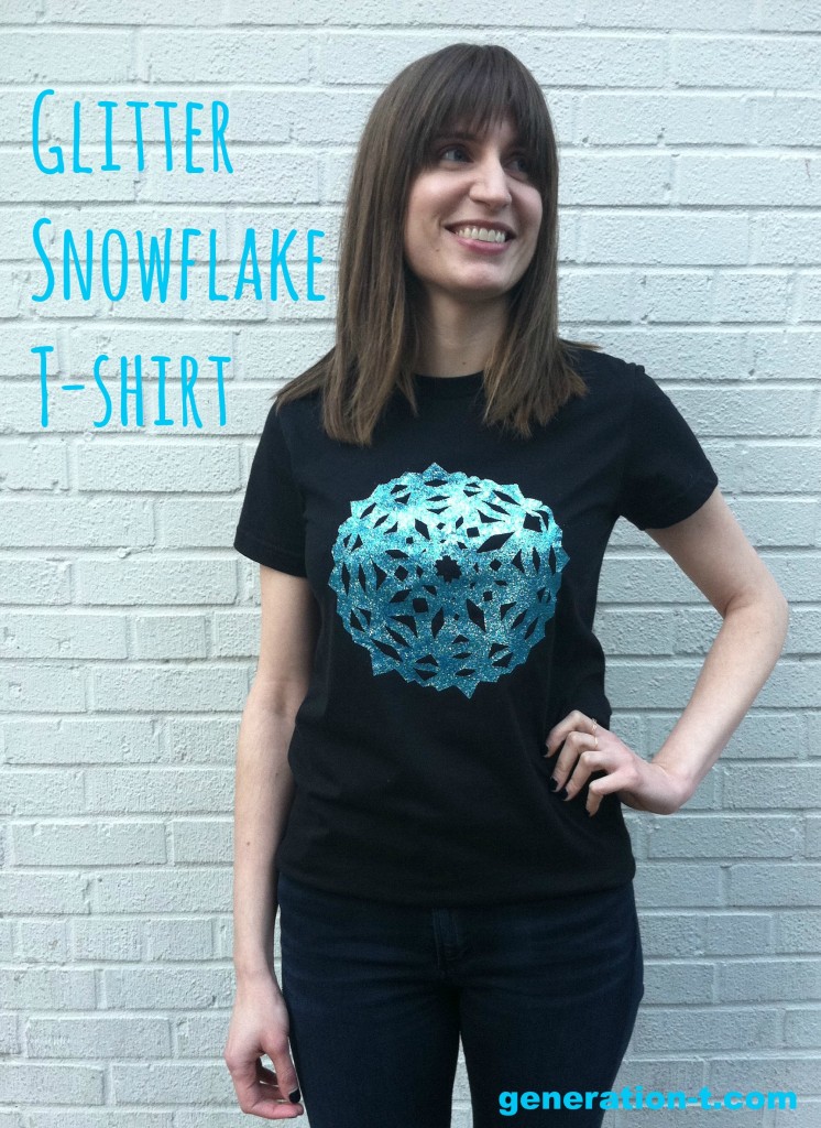 Snowflake T-shirt FinalB generation-t.com