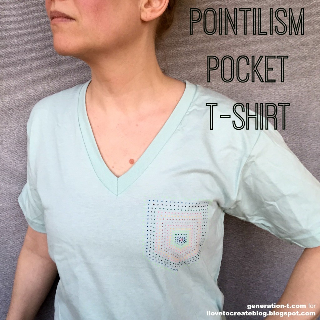 PointilismPocketTee generation-t.com