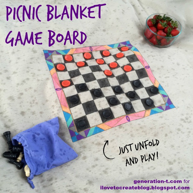 Picnic Blanket Game Board generation-t.com